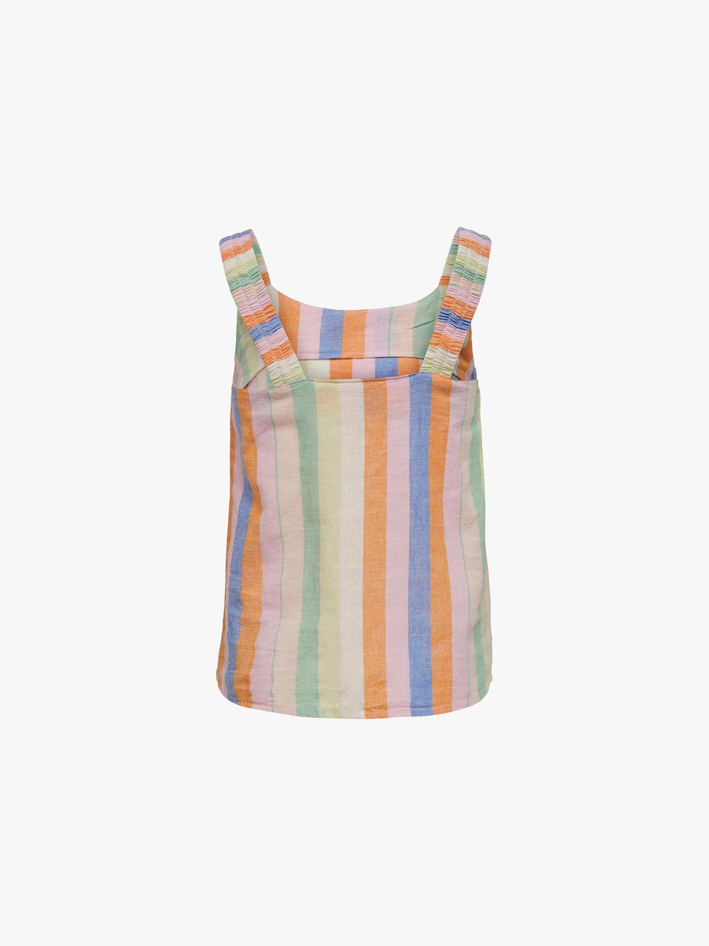 Top de Linho às Riscas