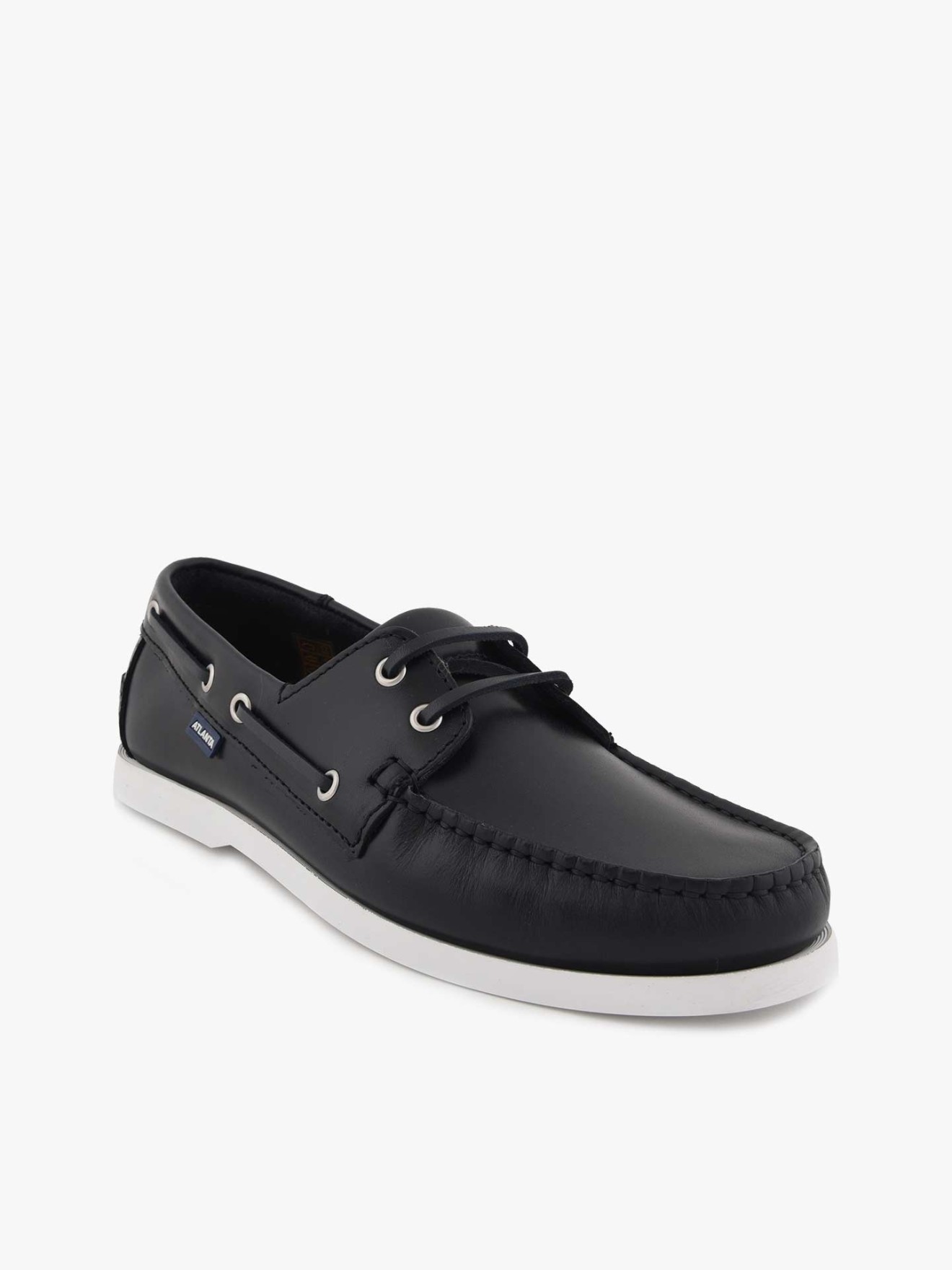 Sapatos de Vela em Pele Pull Up