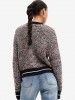 Camisola de Malha Estilo Tweed