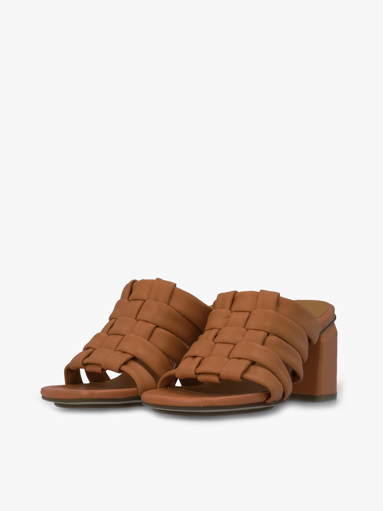 Sandálias de Salto Alto Slip-on