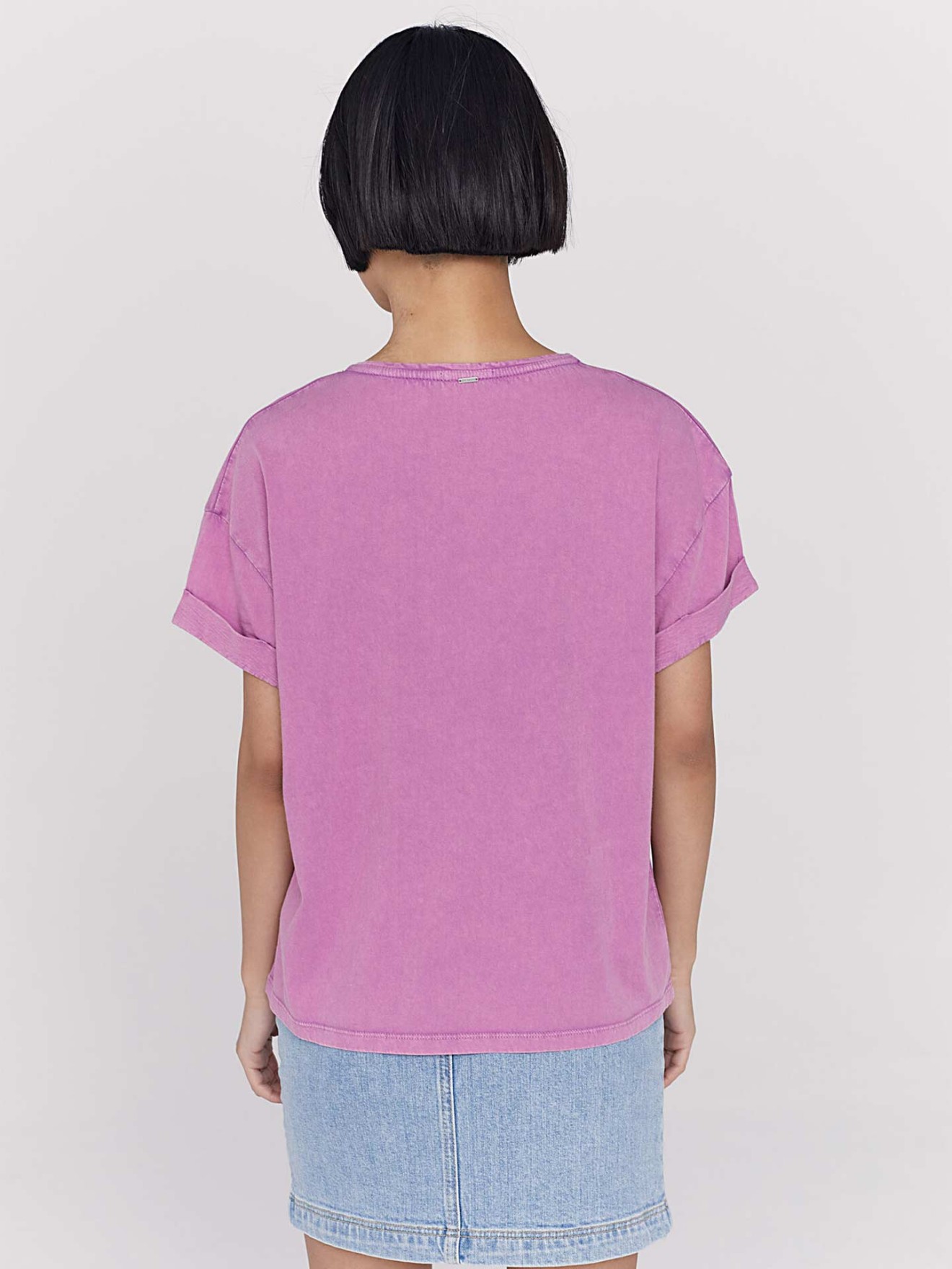 T-shirt Estampada de Algodão