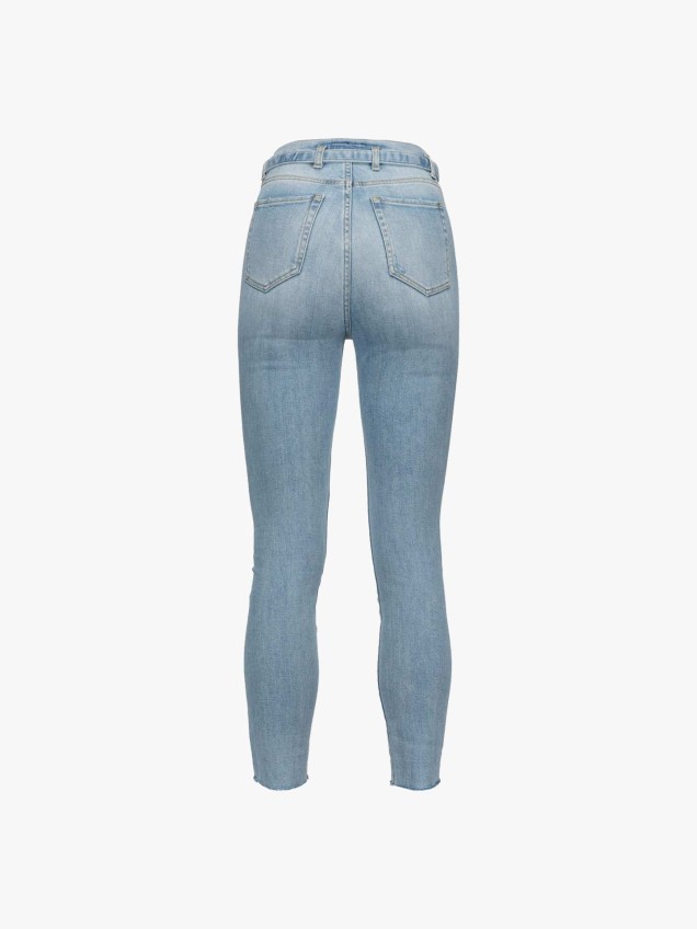 Calças de Ganga Skinny Fit