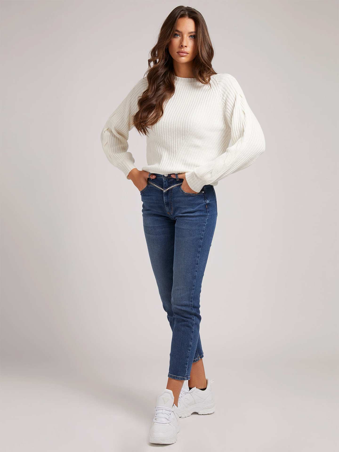 Calças de Ganga Relaxed Fit