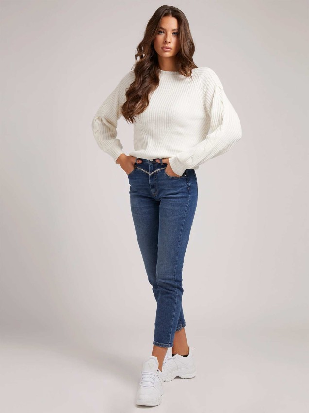 Calças de Ganga Relaxed Fit