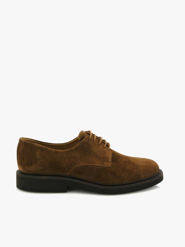Sapatos derby em Camurça