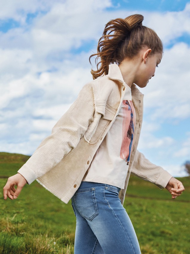 Sobrecamisa em Bombazina