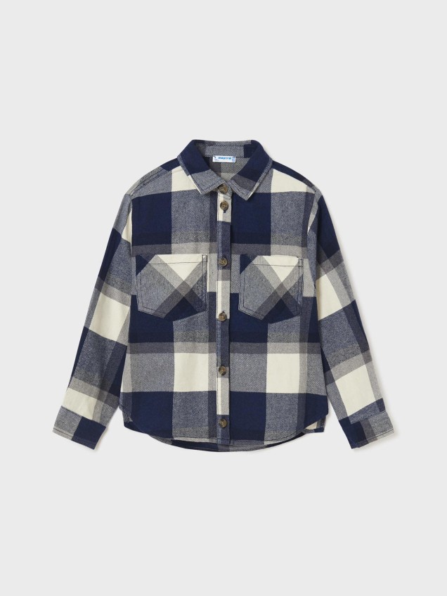 Sobrecamisa ao Xadrez