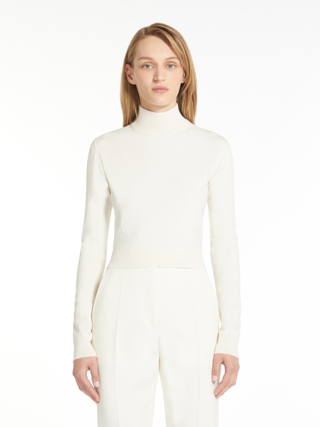 Camisola de Gola Alta em L�