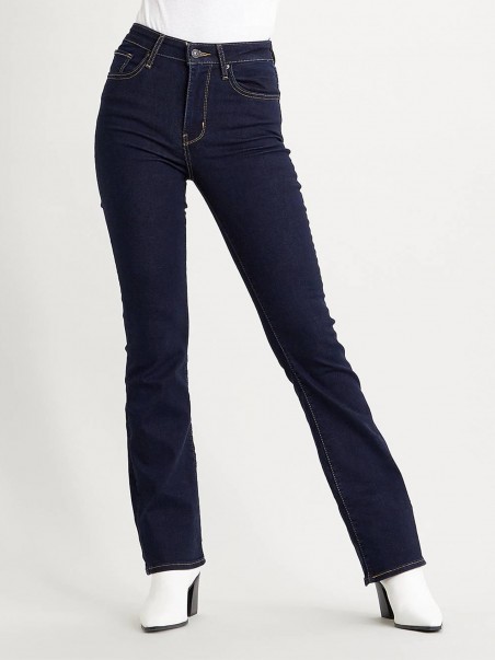 LEVIS Jeans Mujer 725 High Rise Bootcut Azul Levis