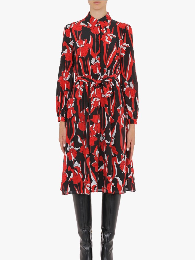 Vestido Camiseiro em Seda