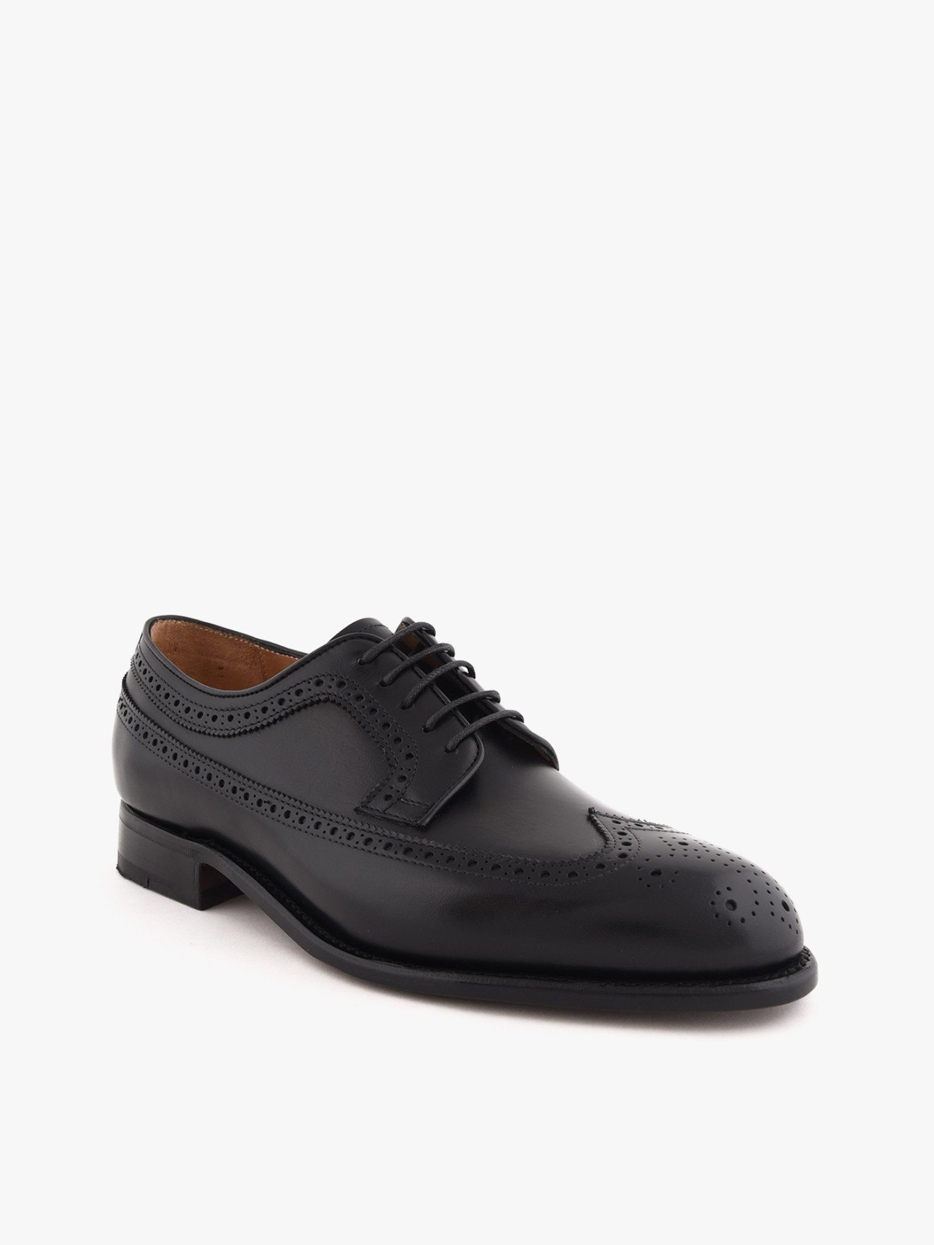 Sapatos Derby em Pele