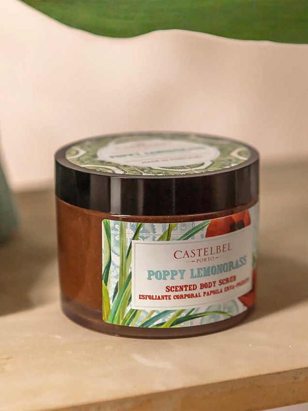 Esfoliante Corporal de Papoila e Erva-Prncipe