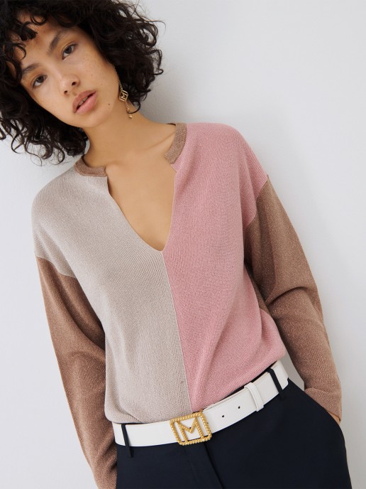 Camisola Color Block