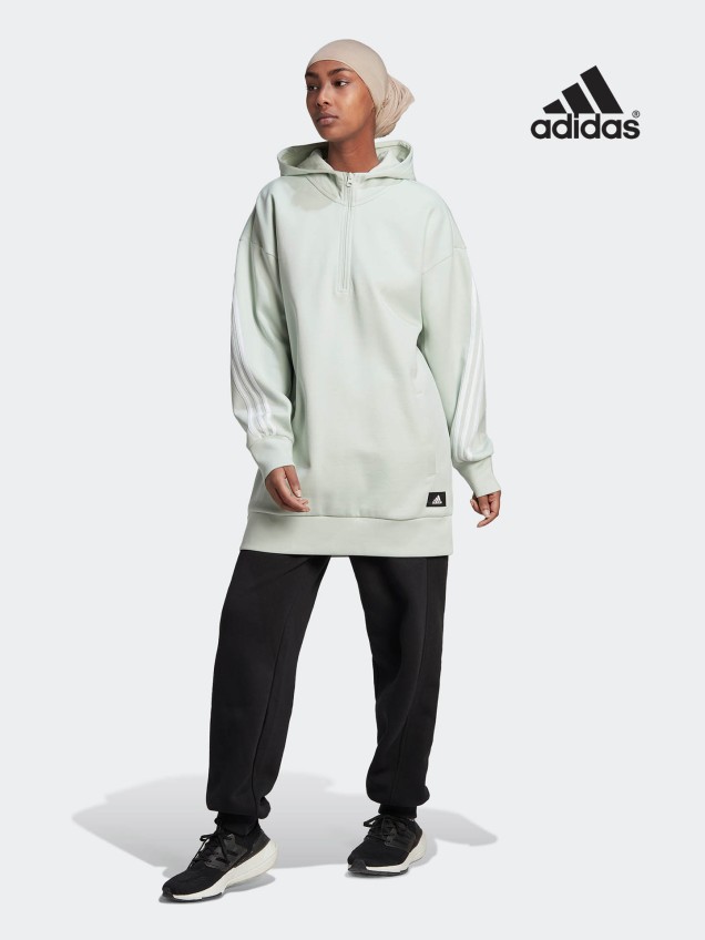 Sweatshirt Comprida com Capuz