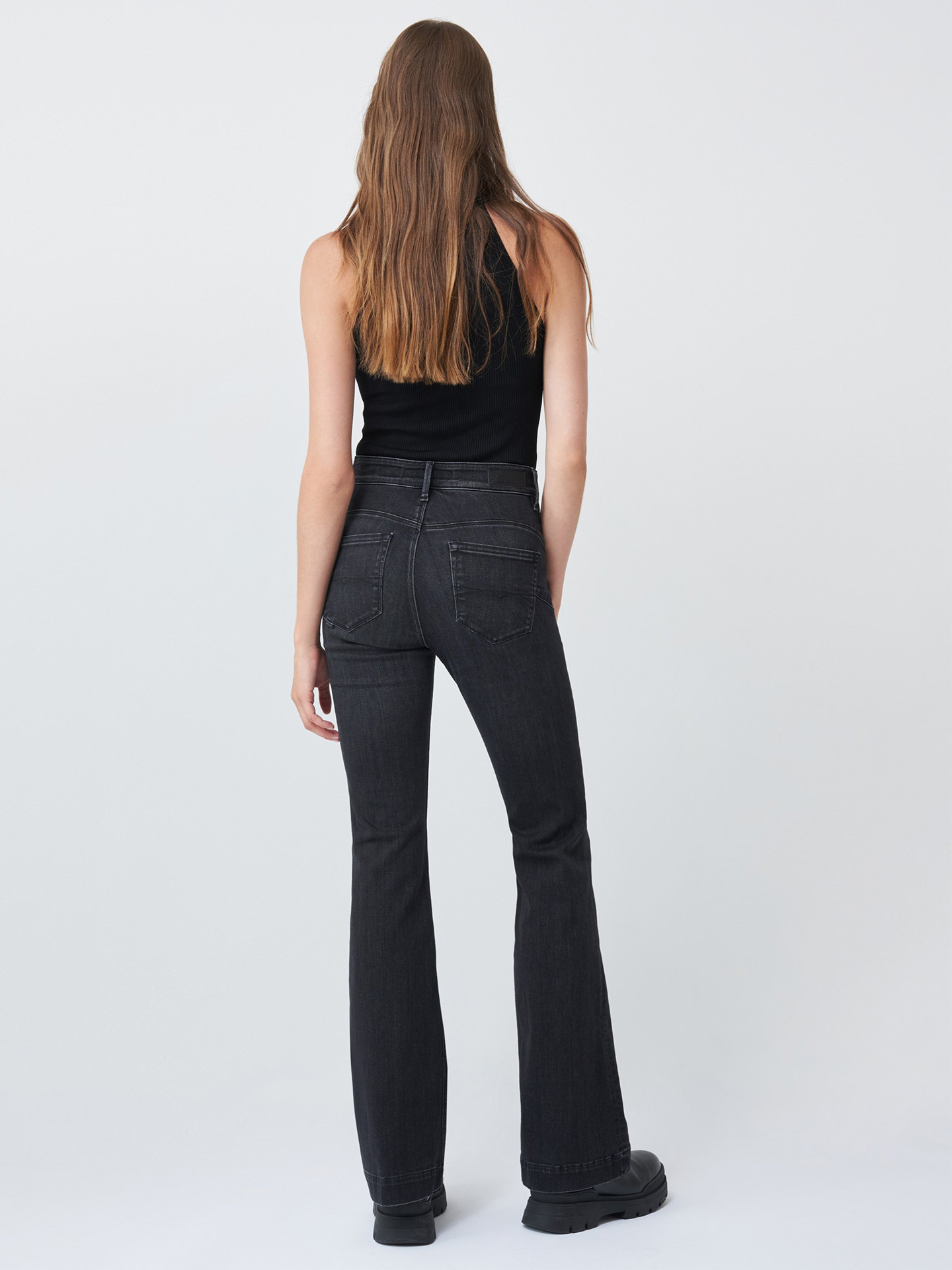 Calças de Ganga Push In Secret Glamour Flared Fit