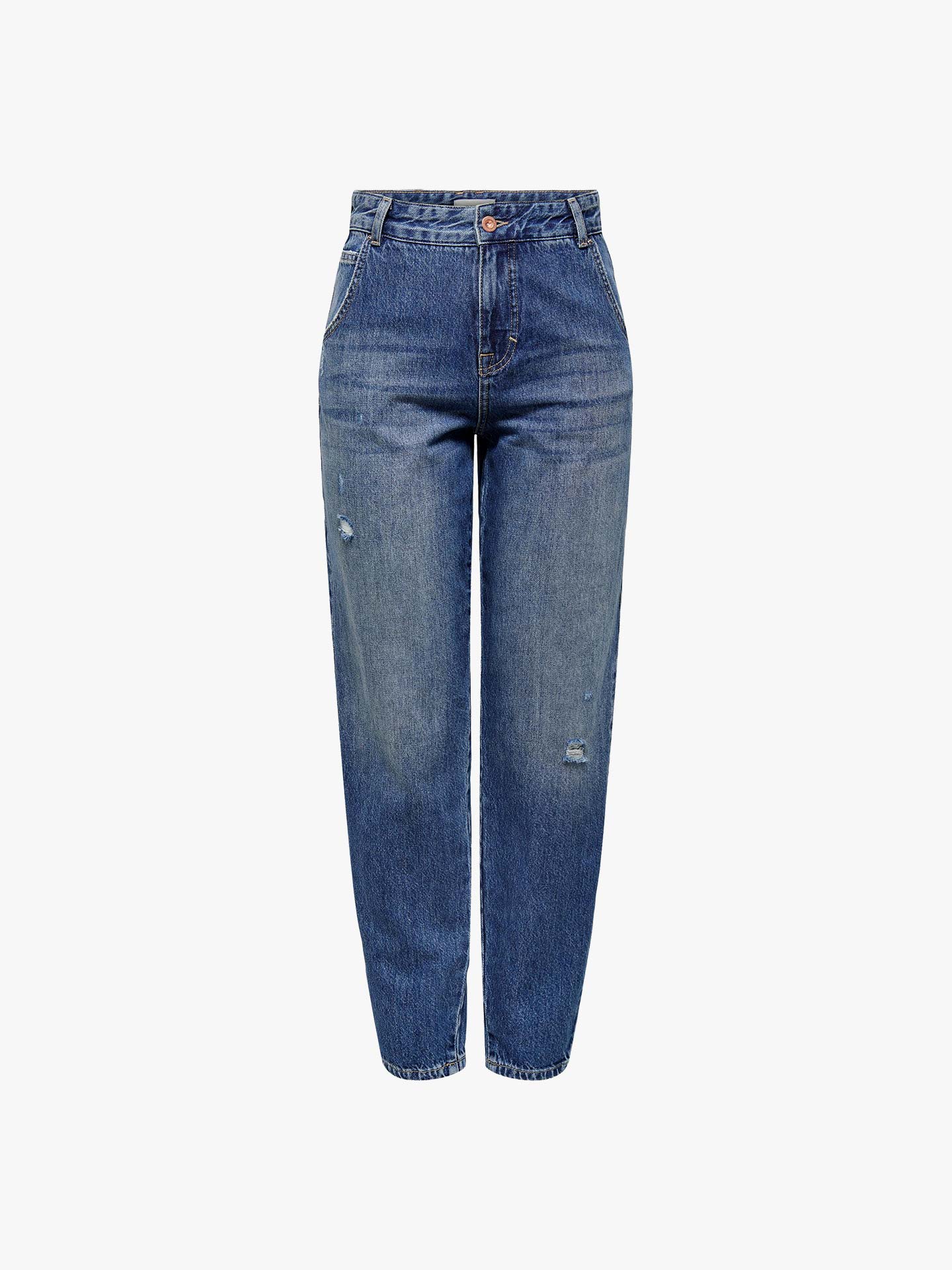 Calças de Ganga com Rasgões