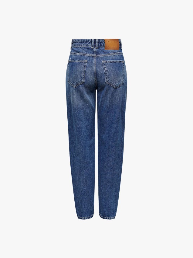 Calças de Ganga com Rasgões