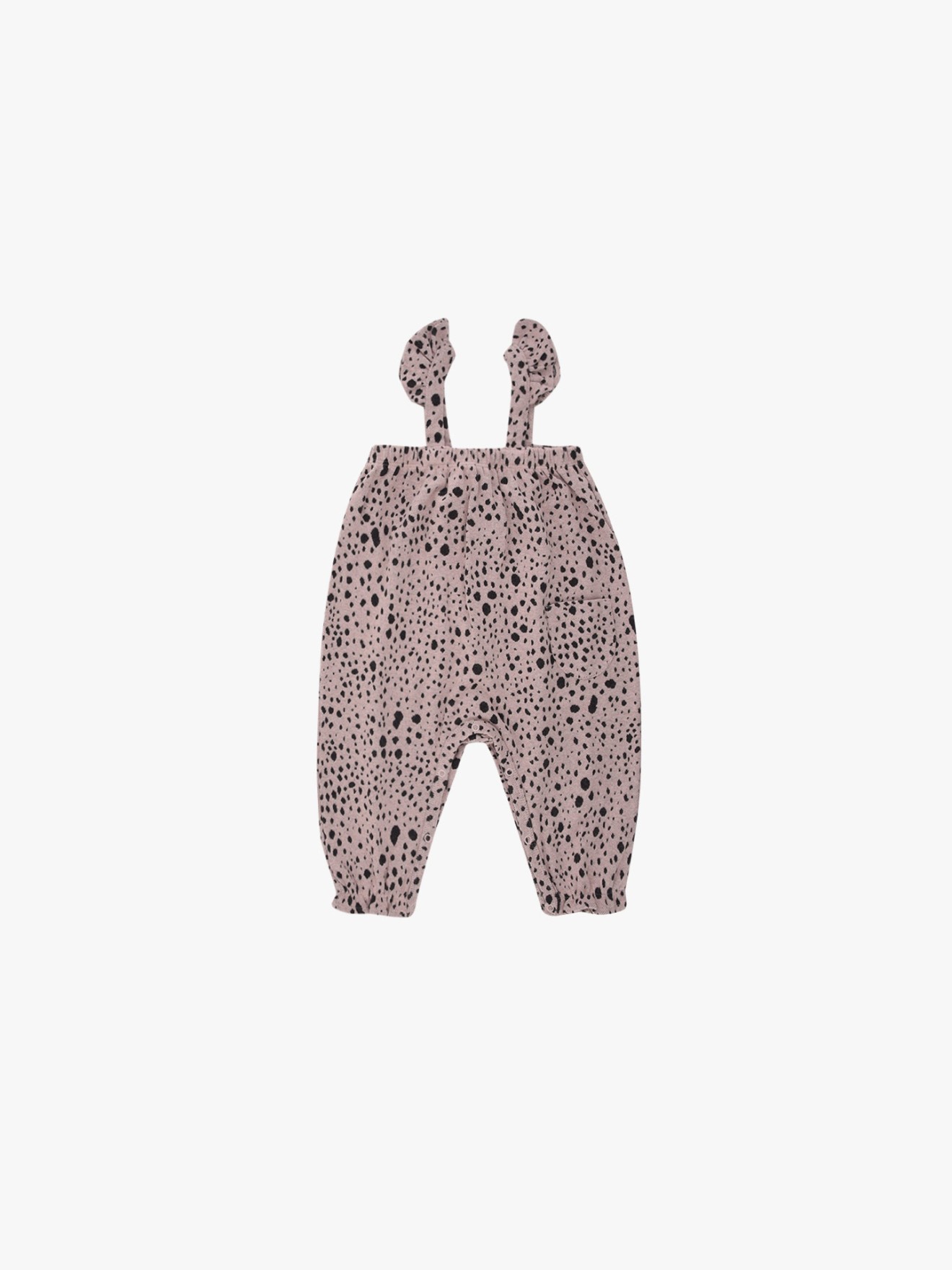 Vestido com Padro e Folhos