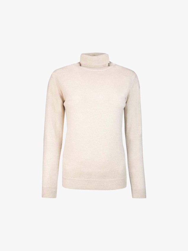 Camisola de gola alta