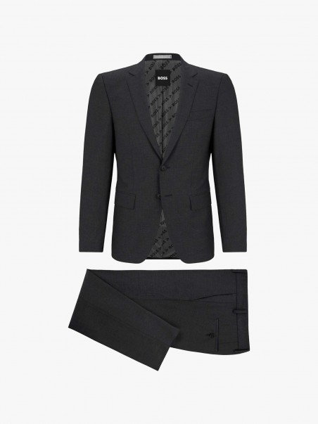 Fato Slim Fit com Micropadro