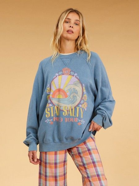 Sweatshirt Salty Blonde Coastal