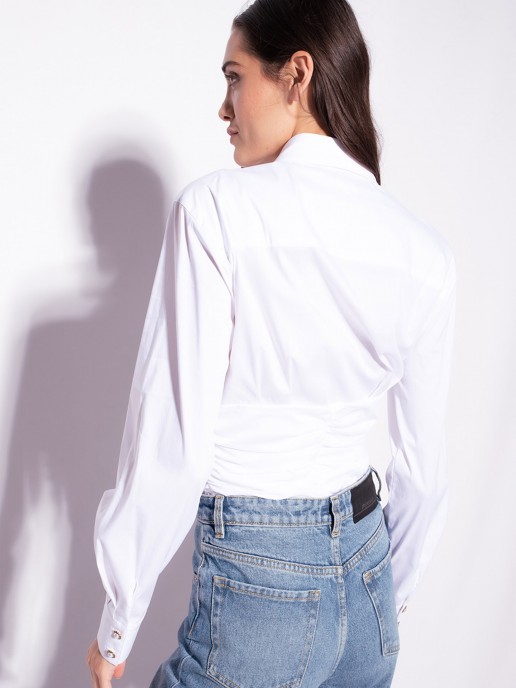 Camisa Drapeada