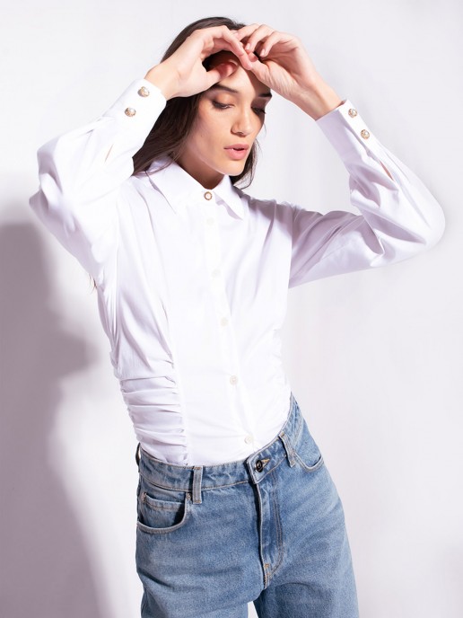 Camisa Drapeada