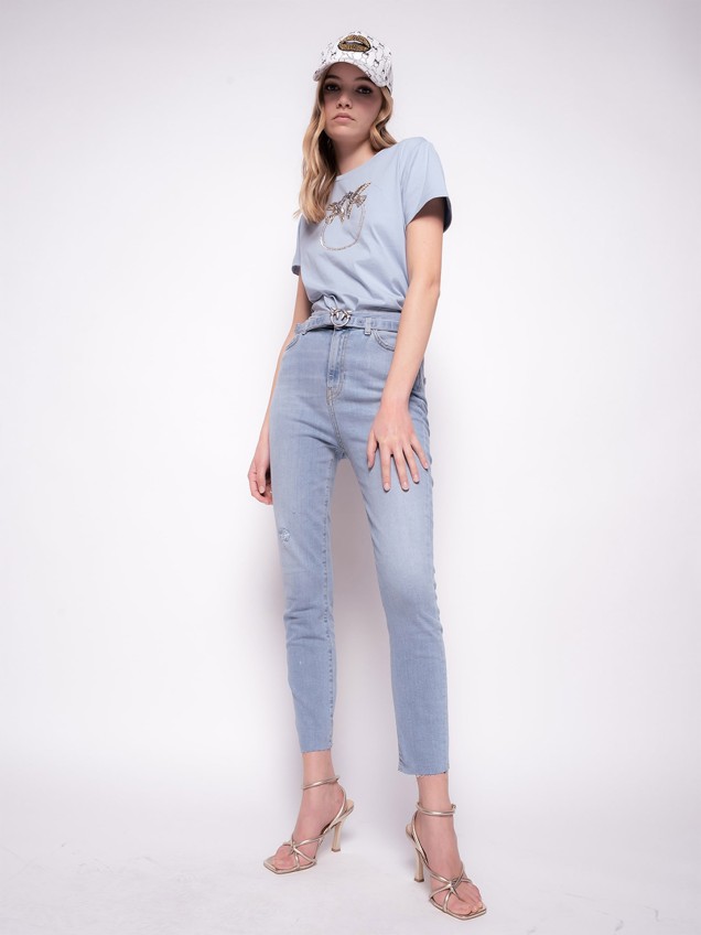 Calças de Ganga Skinny Fit