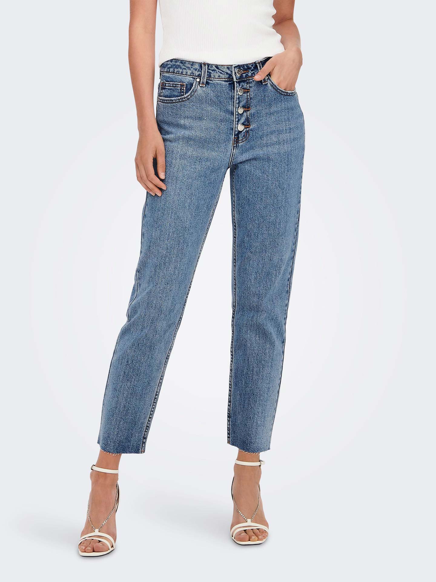 Calças de Ganga Slim Fit
