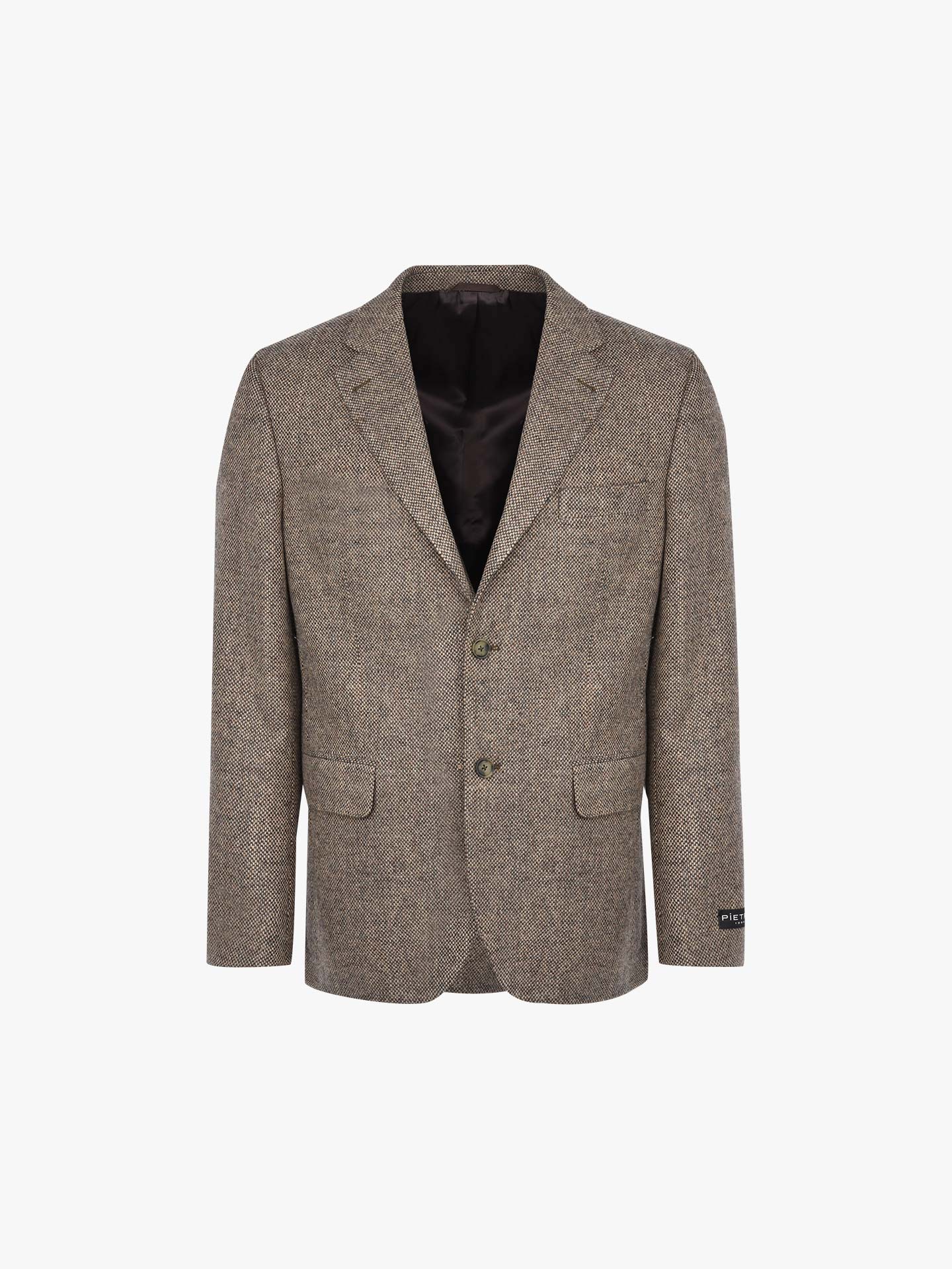 Blazer de Lã com Padrão