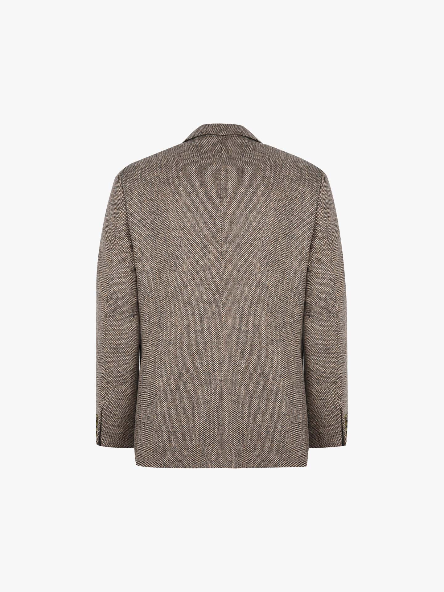 Blazer de Lã com Padrão