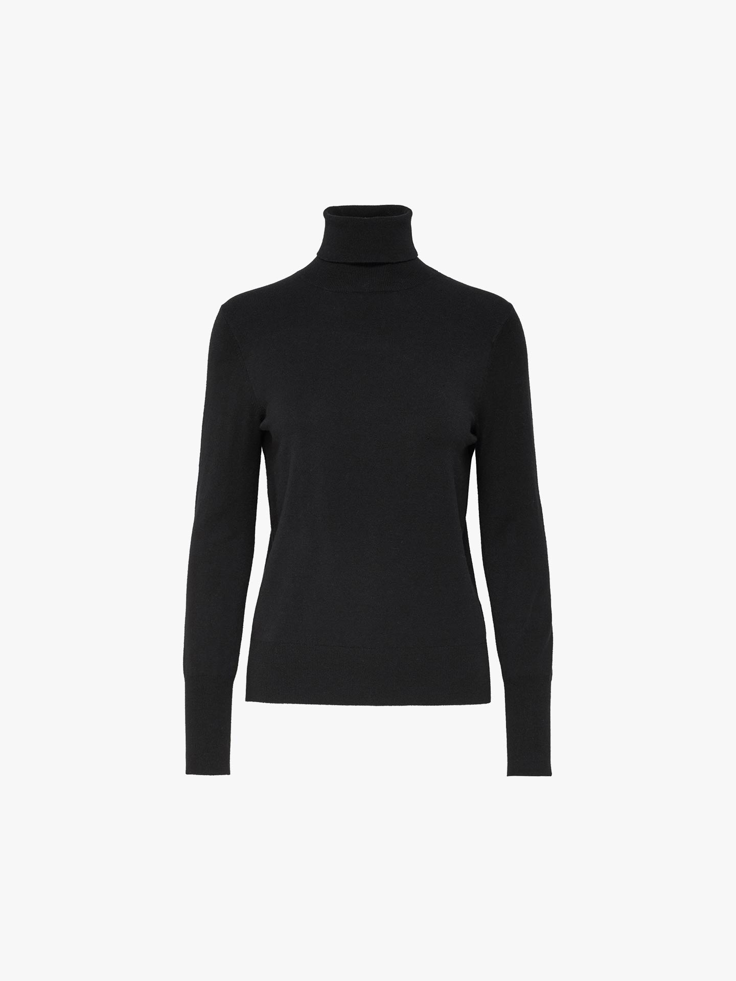 Camisola de gola alta básica