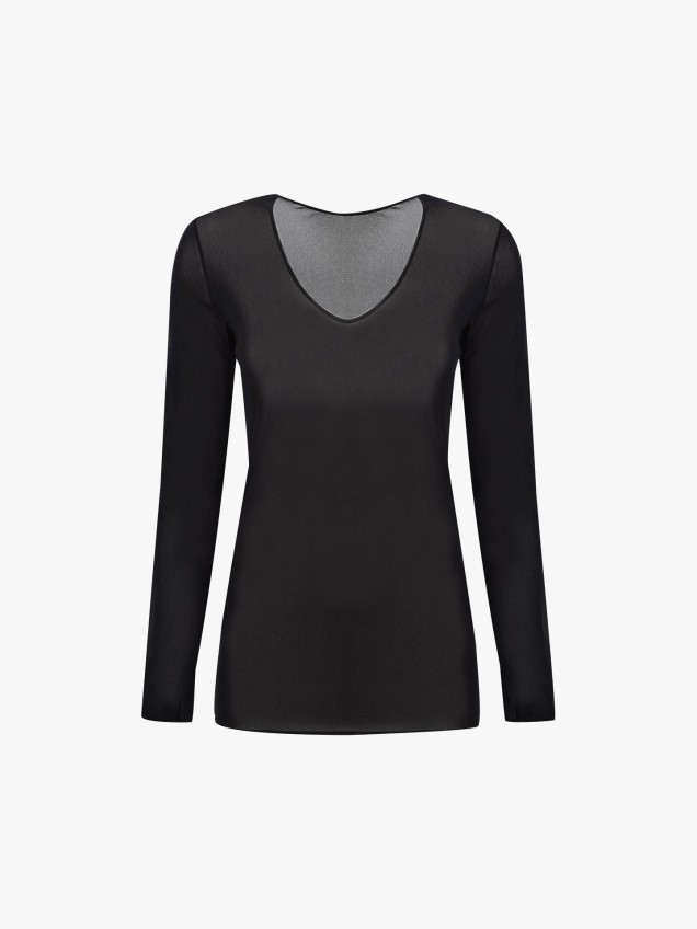 Camisola Interior Semitransparente