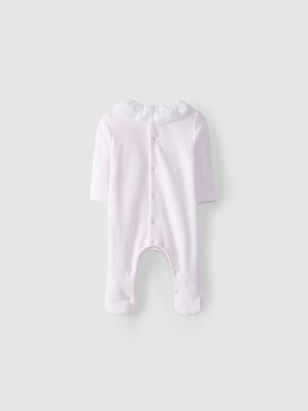 Babygrow com Gola Bordada