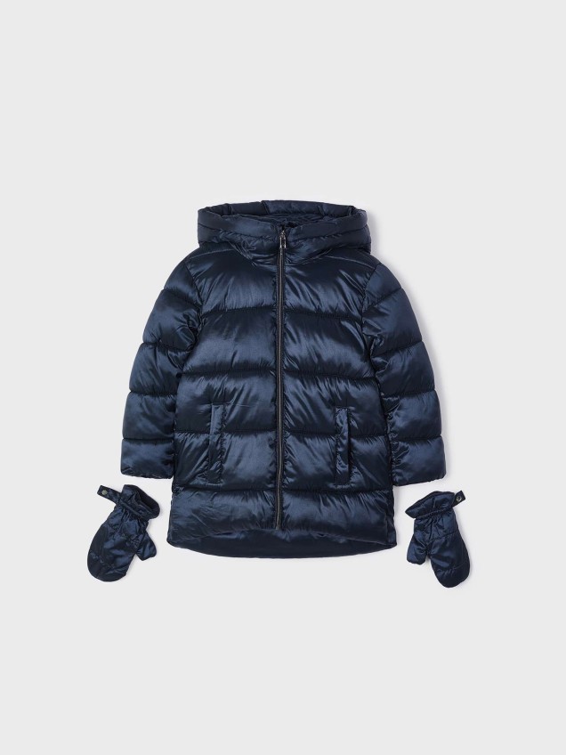 Blusão Acolchoado e Luvas