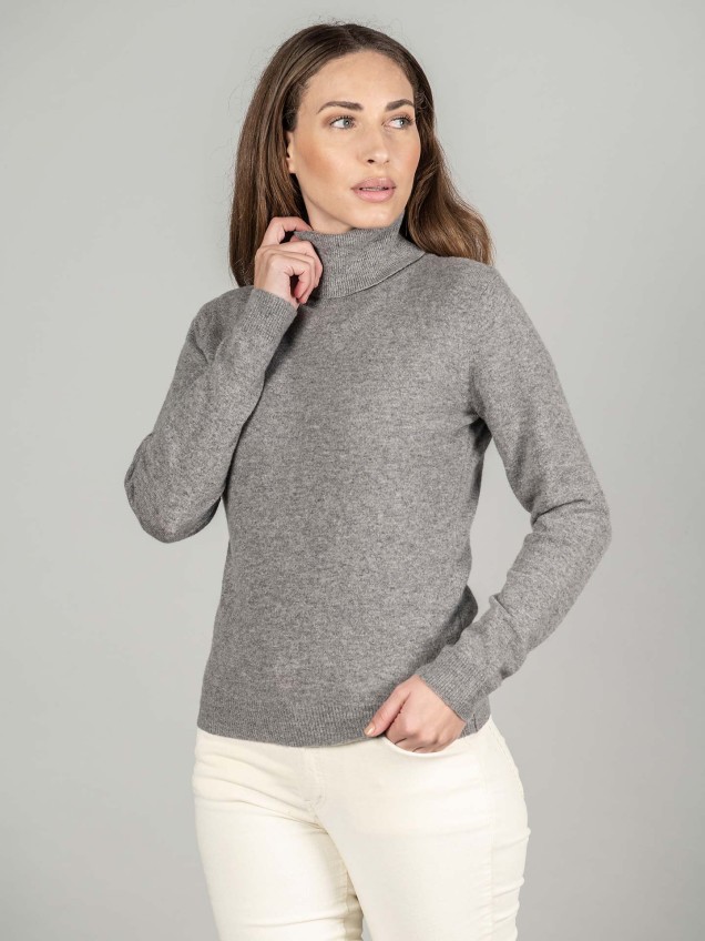 Camisola de Gola Alta