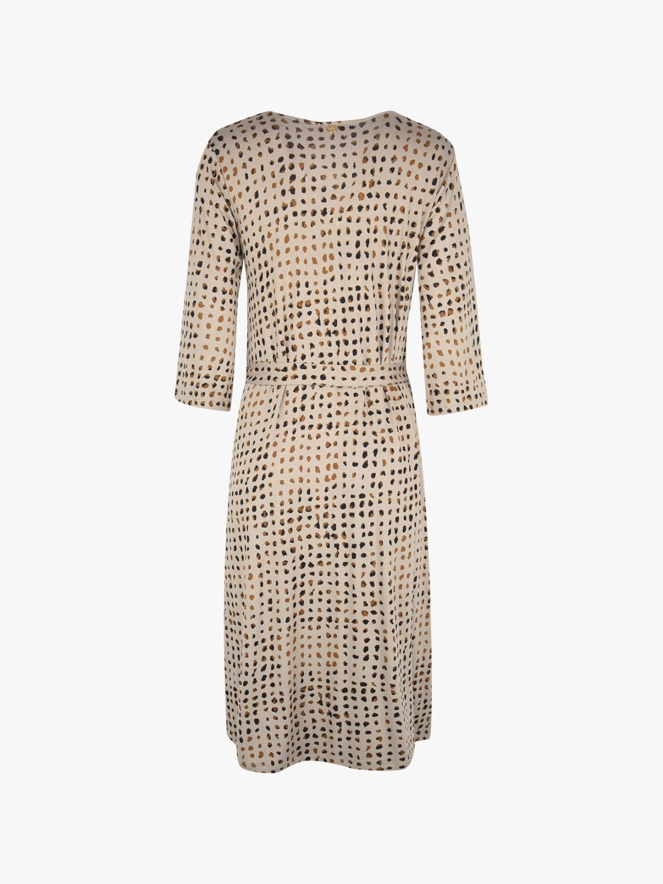 Vestido Midi com Padrão