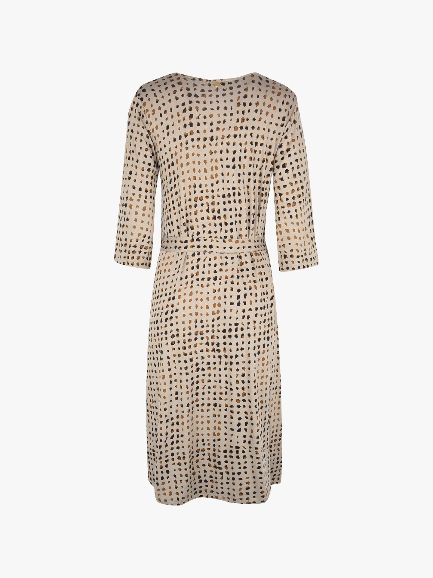 Vestido Midi com Padrão