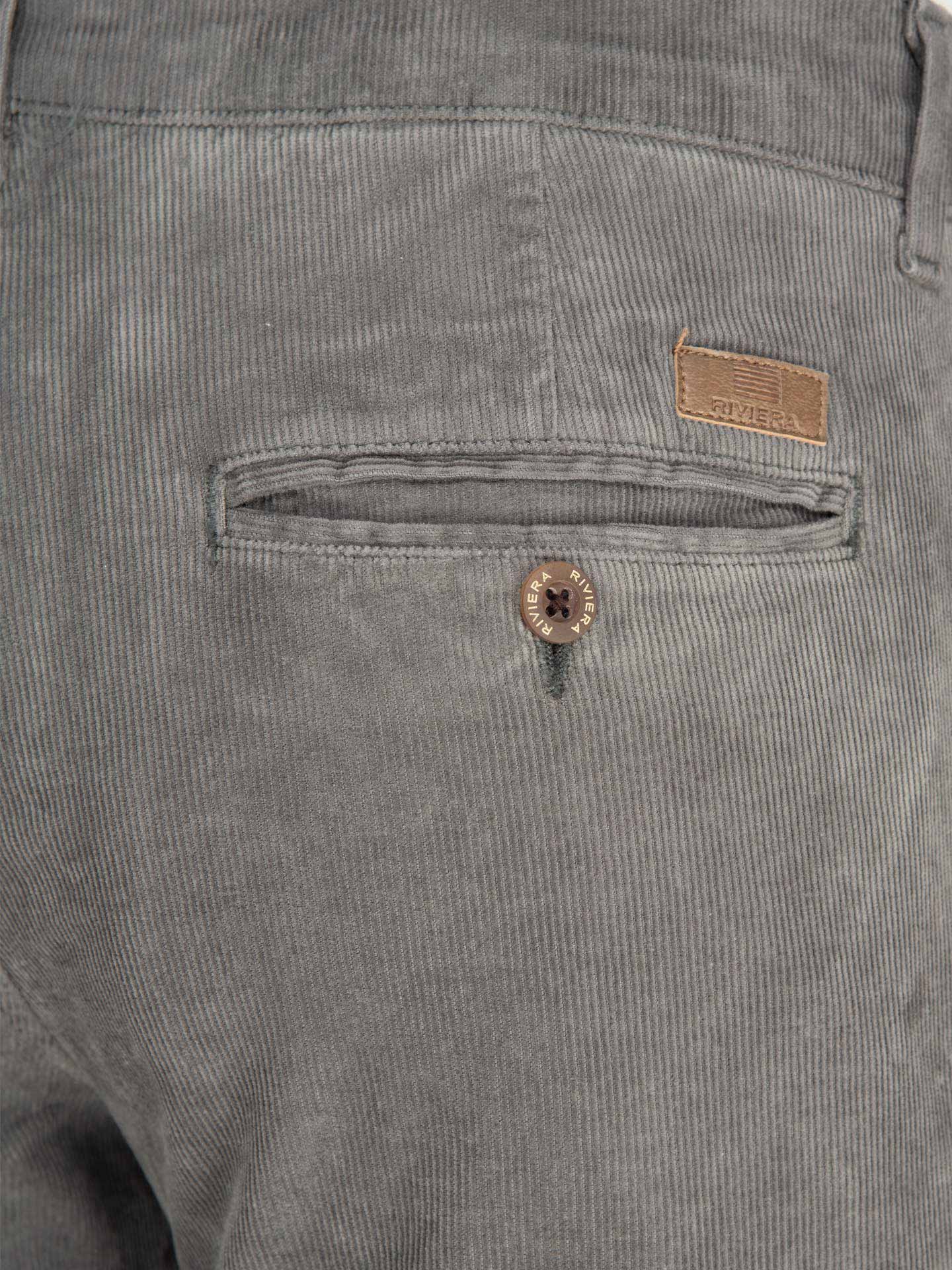 Calças de bombazine