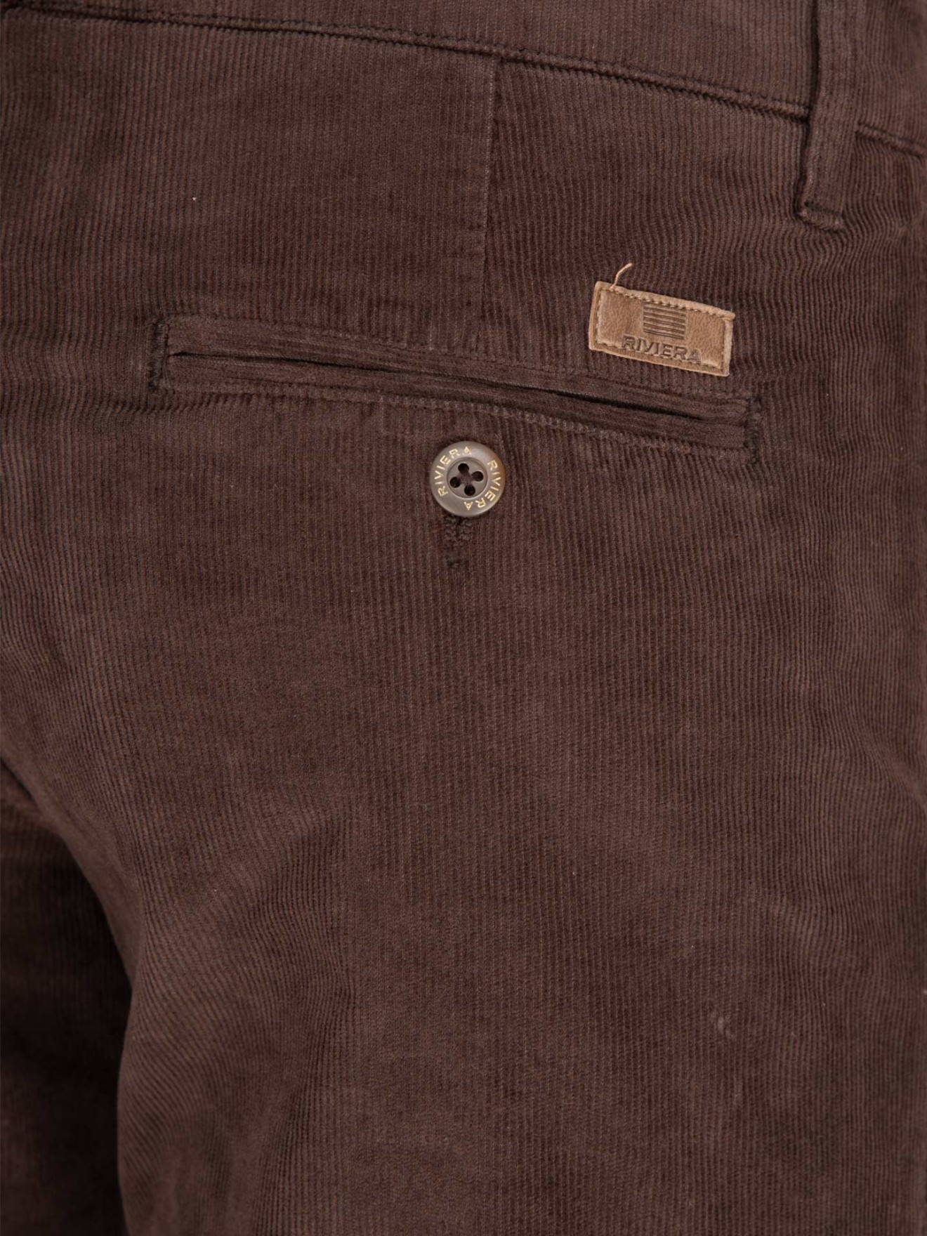 Calças de bombazine