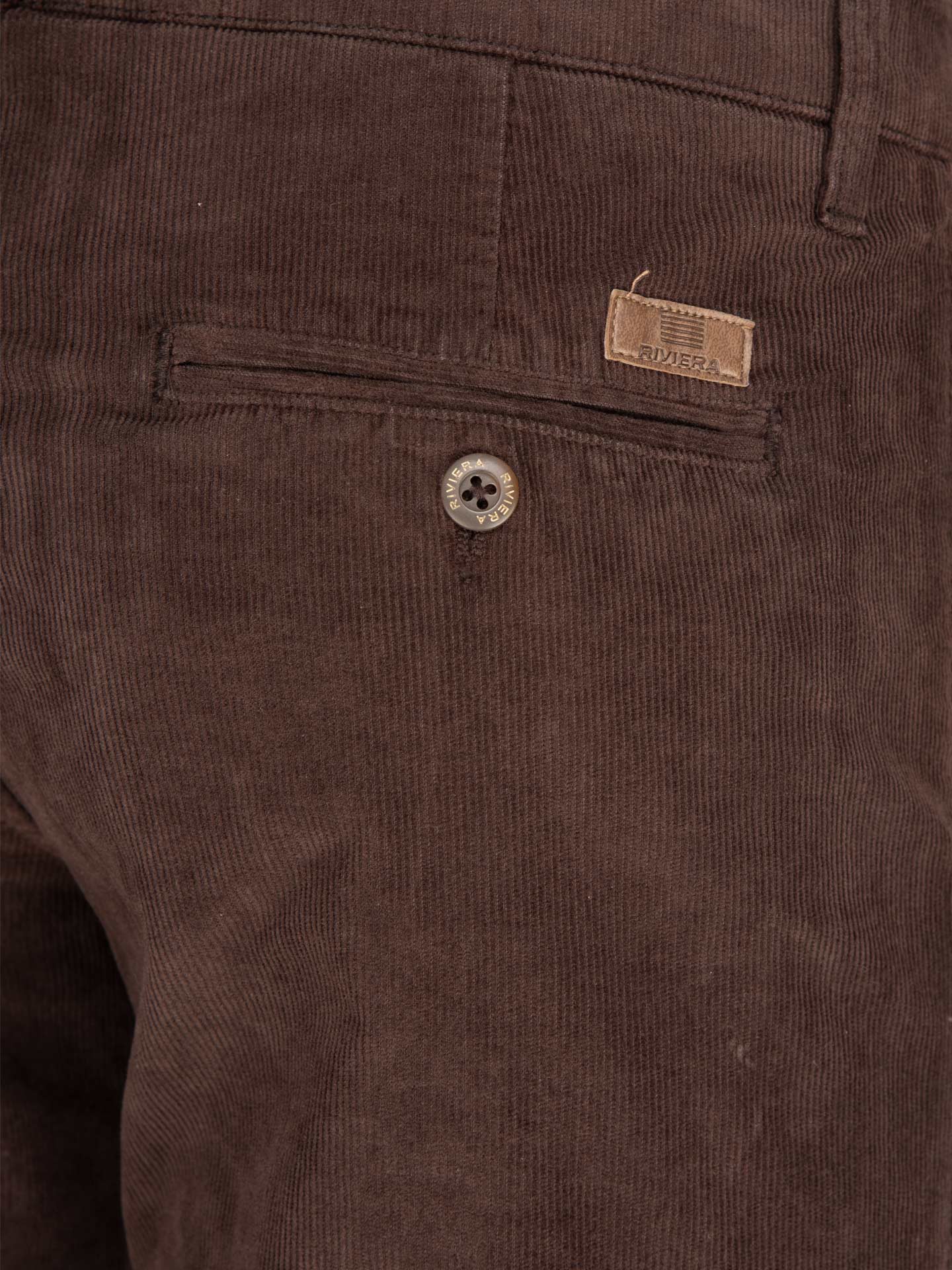 Calças de bombazine