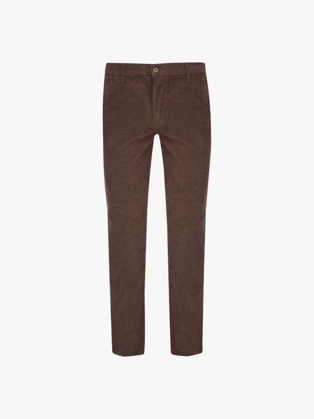 Calças de bombazine