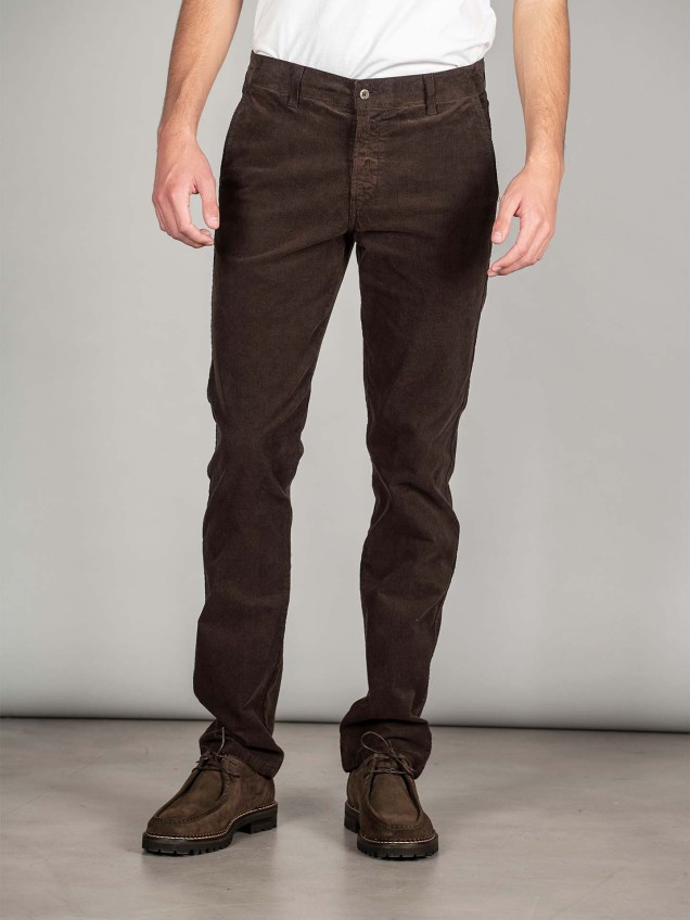 Calças de bombazine