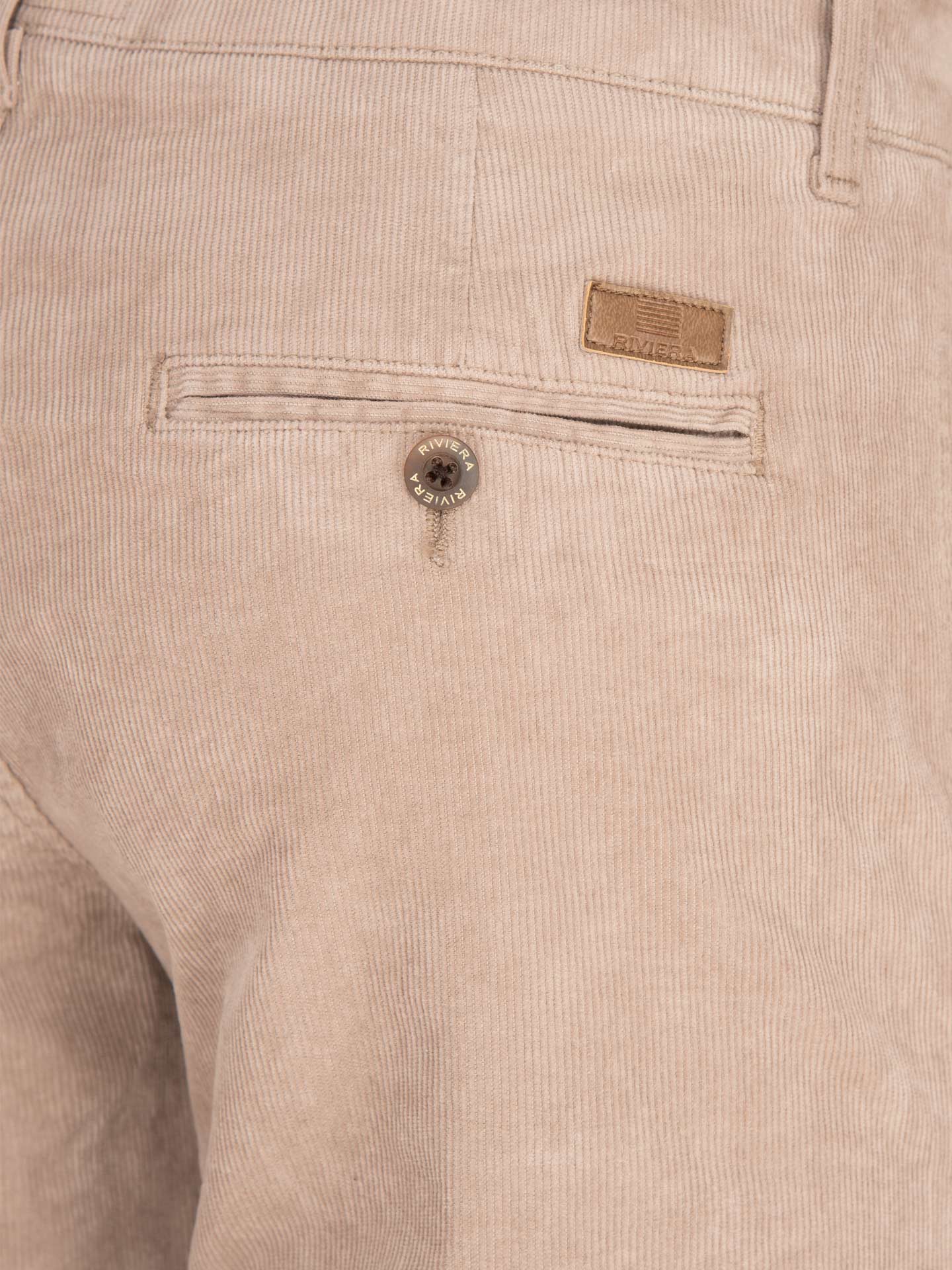 Calças de bombazine