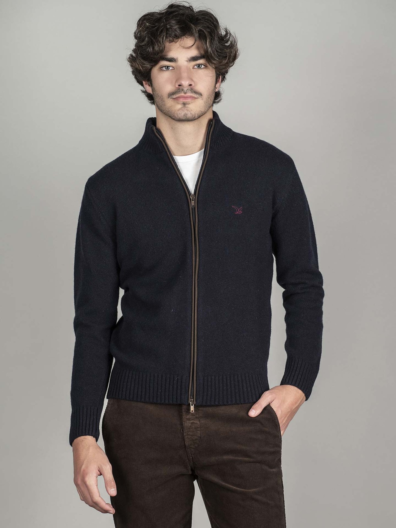 Casaco bicolor