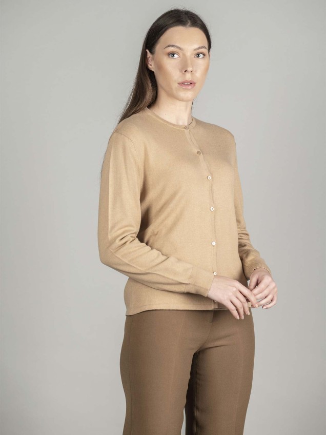 Casaco de malha bsico