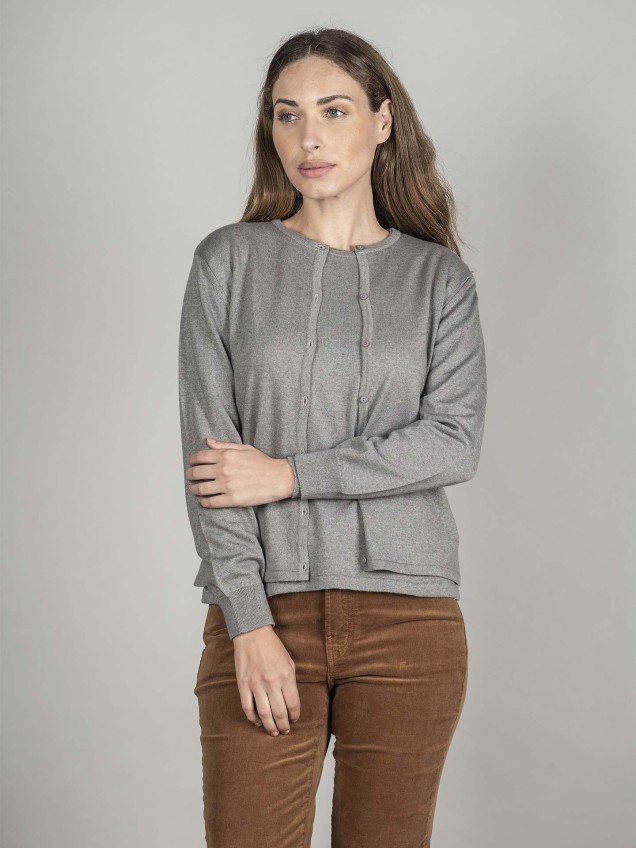 Casaco de malha básico