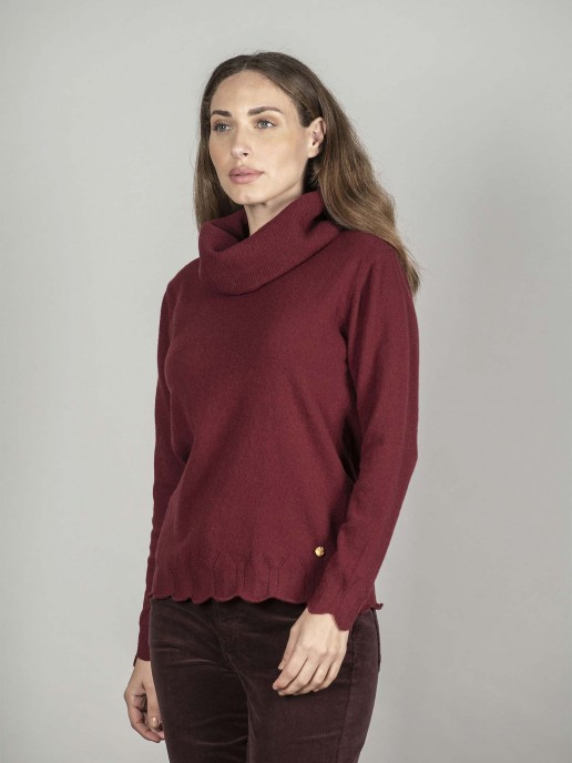 Camisola de Gola Alta em L