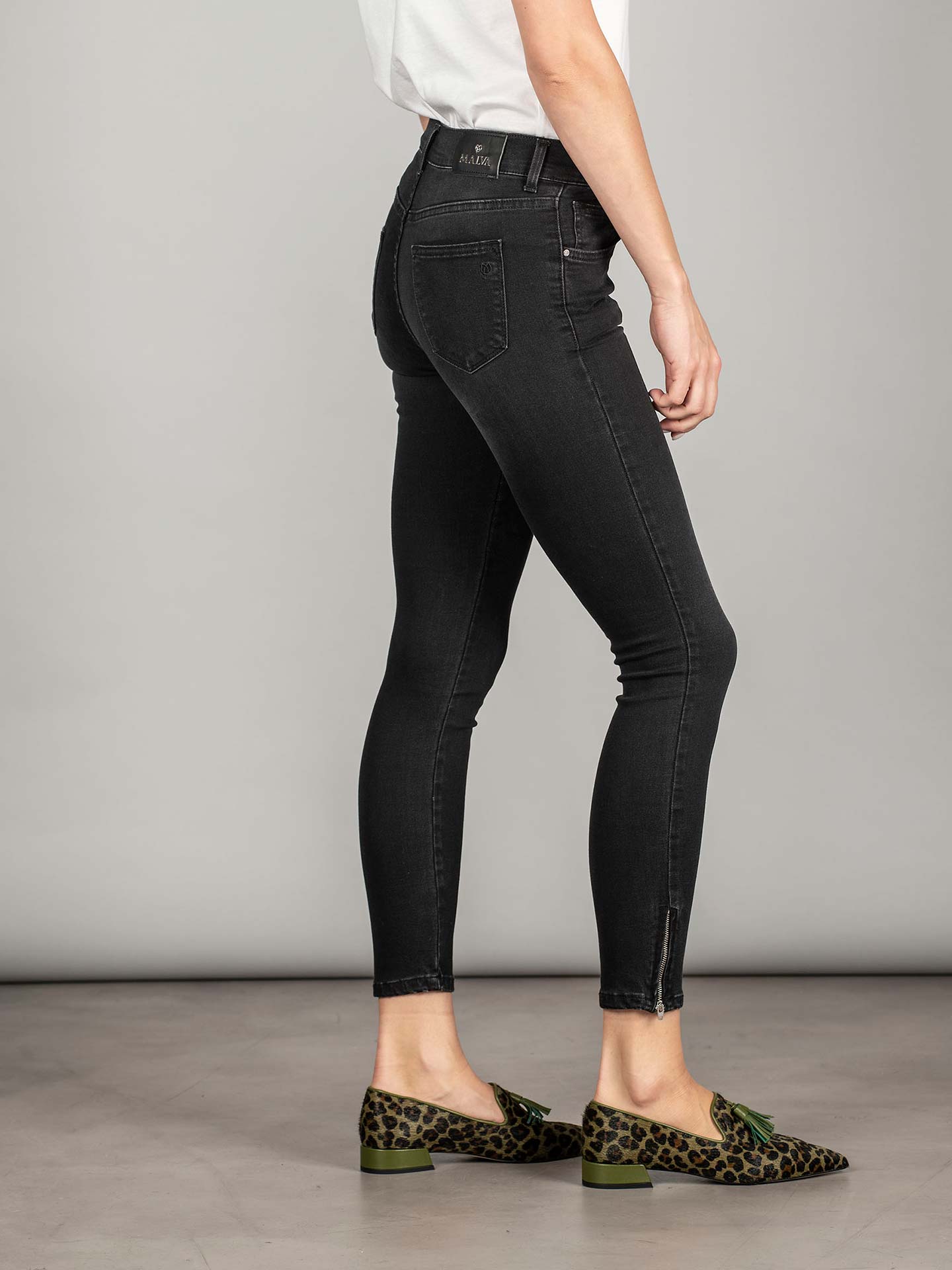 Calça de Ganga Skinny Fit