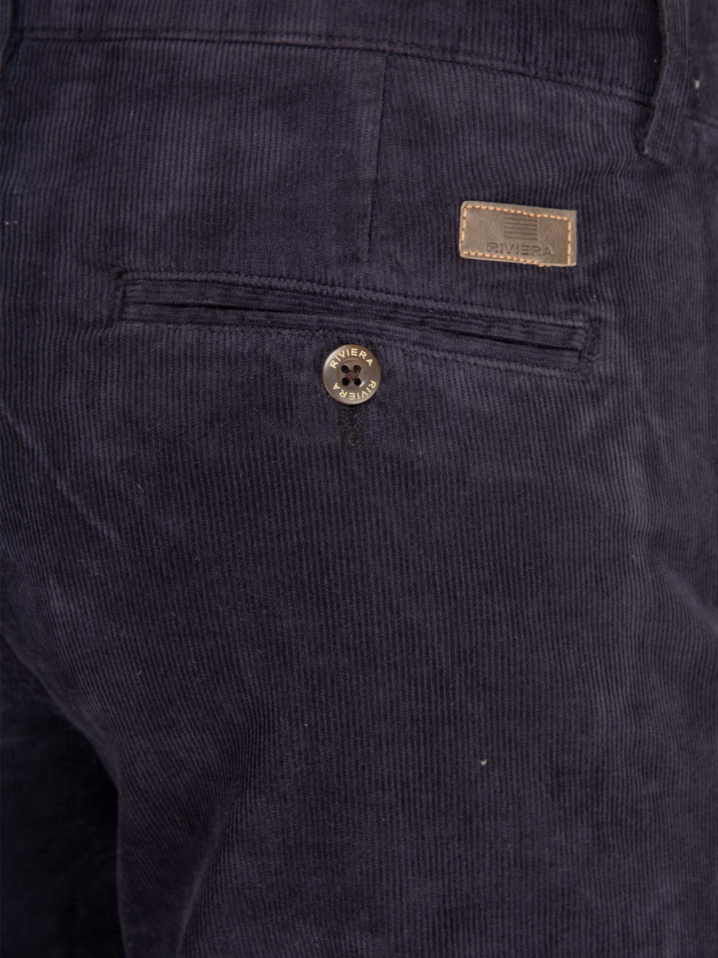 Calças de bombazine